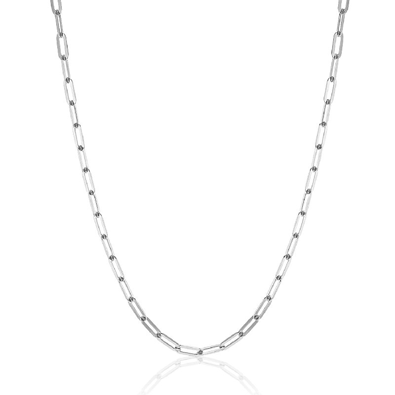 14K White Gold / 14 Inches (Choker Length)