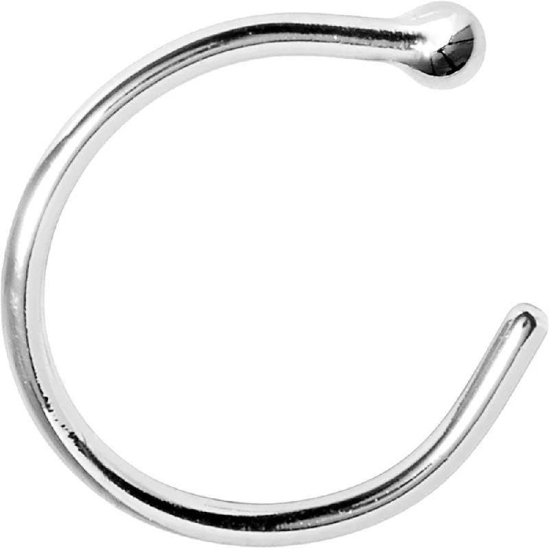 20 Gauge 5/16 925 Sterling Silver Nose Hoop