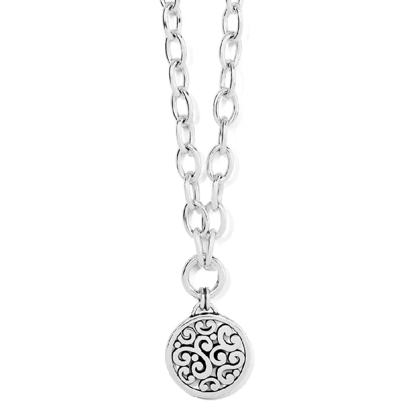 Contempo Medallion Charm Necklace