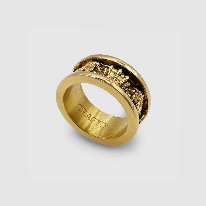 Crown Band Ring (Gold)