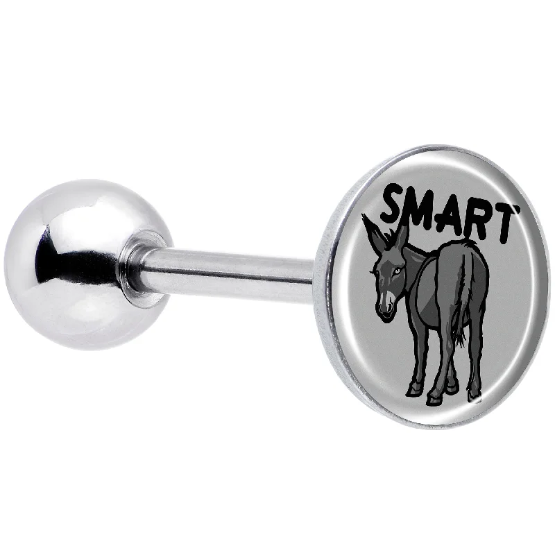 Donkey Smart Ass Barbell Tongue Ring