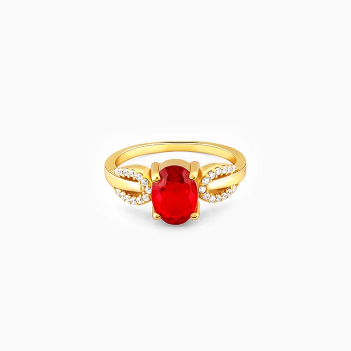 Golden Compassion Ring