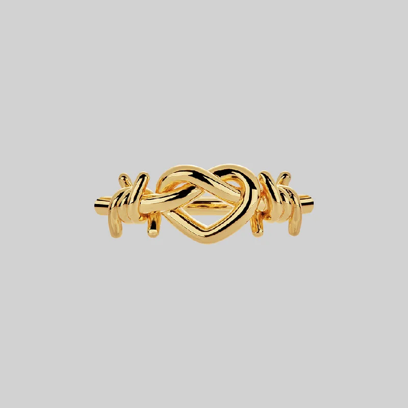 HARTLEY. Love Knot Ring - Gold