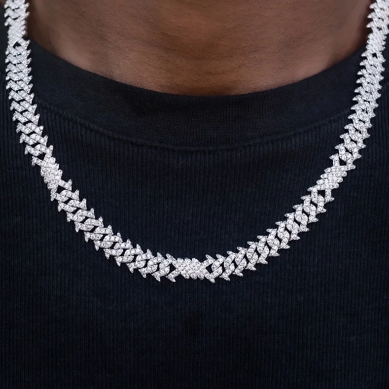 Iced Spiked Cuban Chain