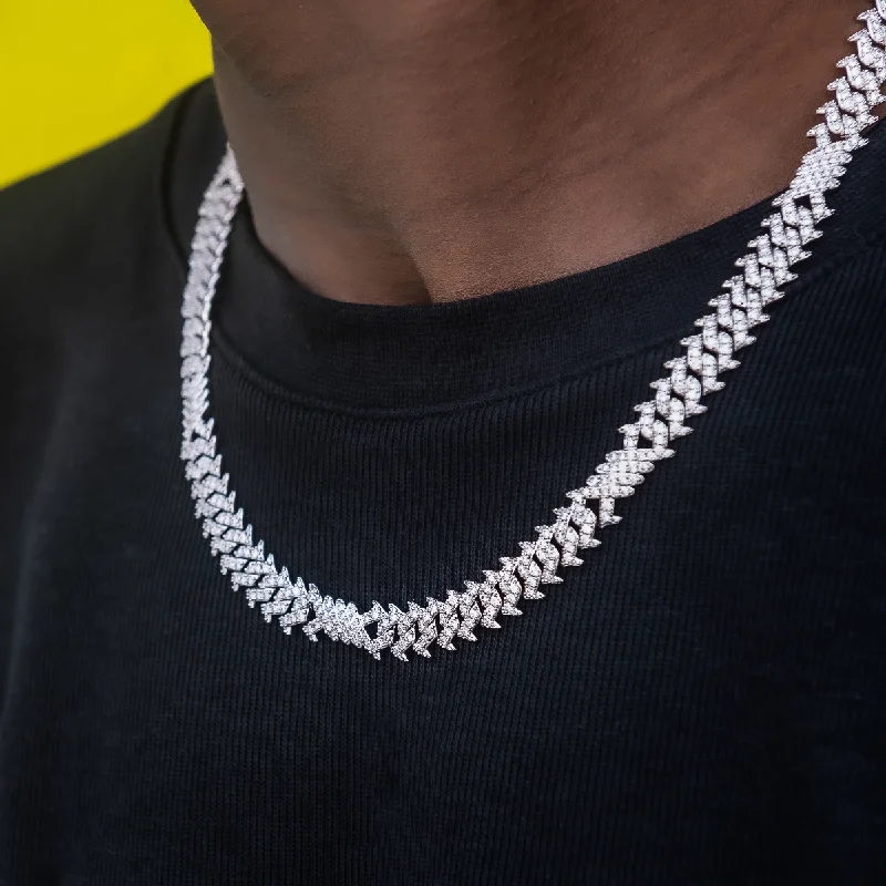 Iced Spiked Cuban Chain