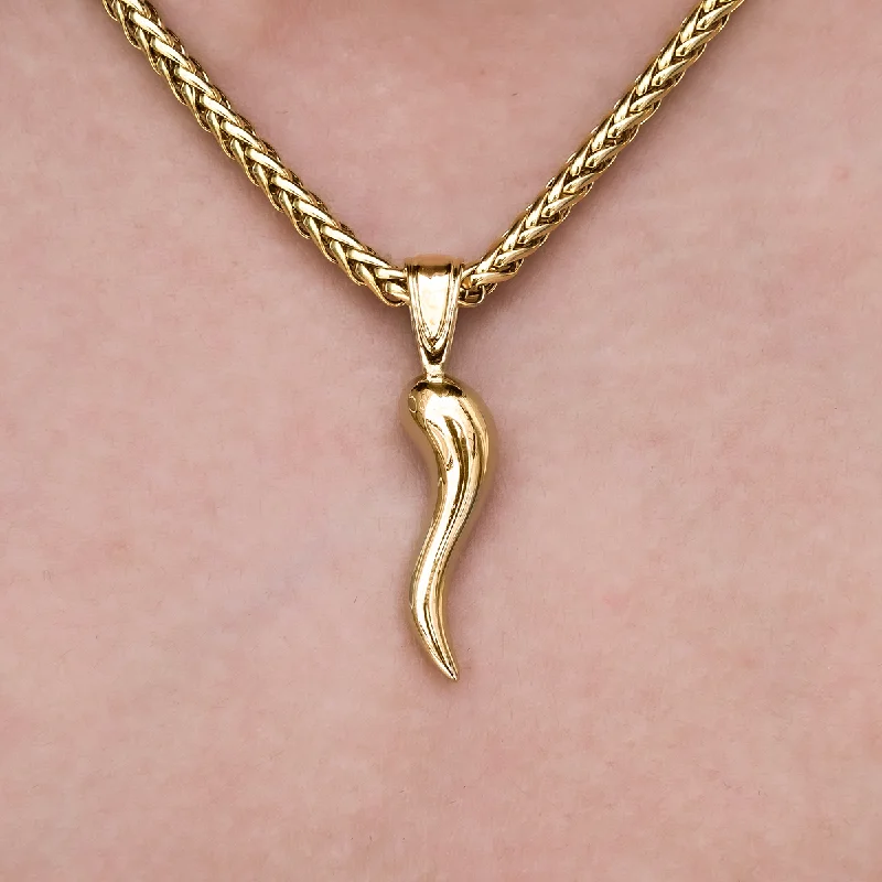 Italian Horn Pendant