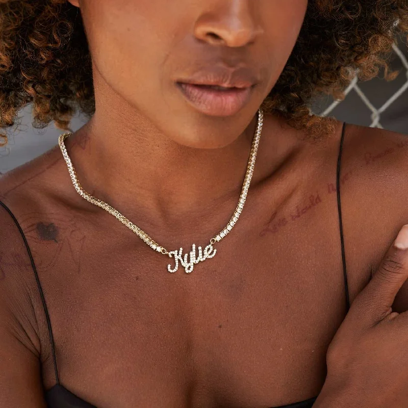 Kulture Font Necklace