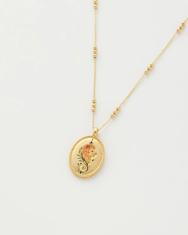 Leo Zodiac Necklace