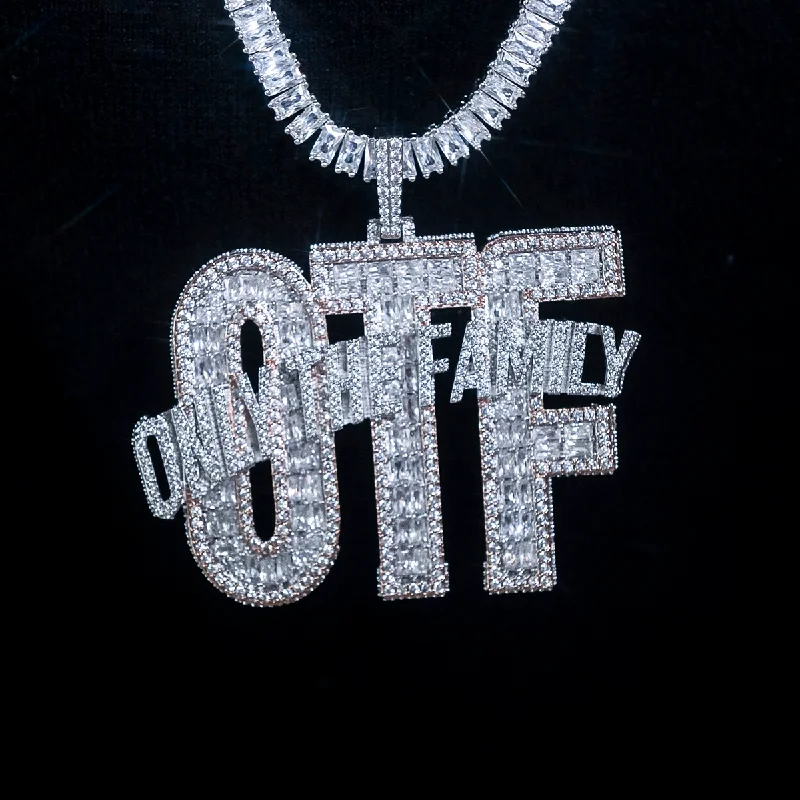 Lil Durk OTF Baguette Pendant