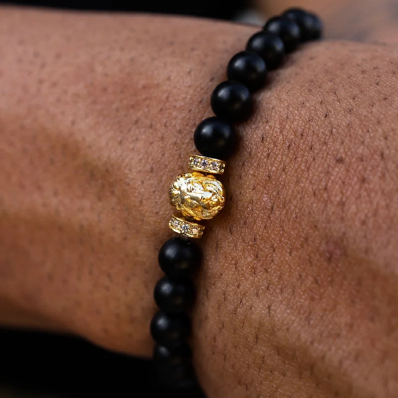 Lion Beaded Bracelet