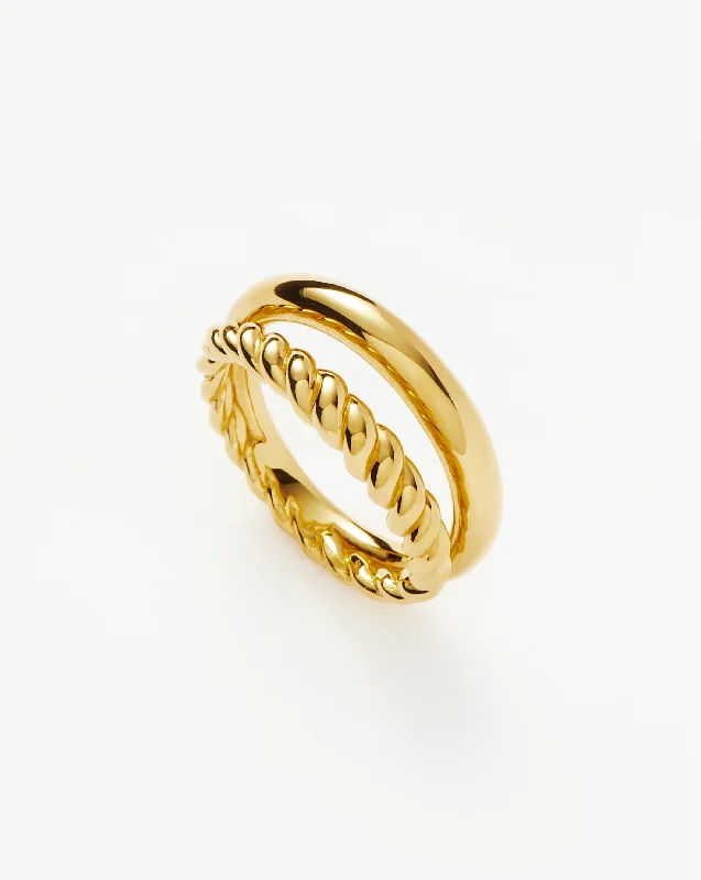 Radial Ring | 18k Gold Vermeil