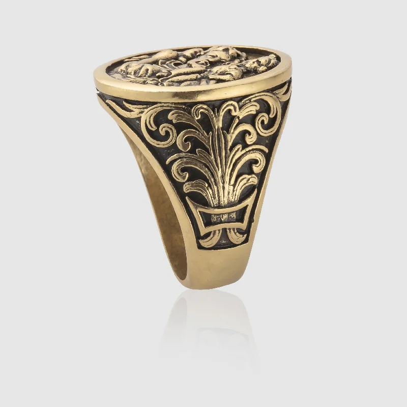 St. Christopher Ring (Gold)