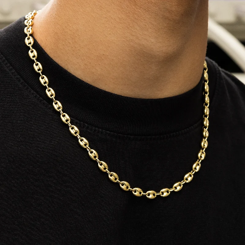 Valentina Chain in Yellow Gold- 7mm