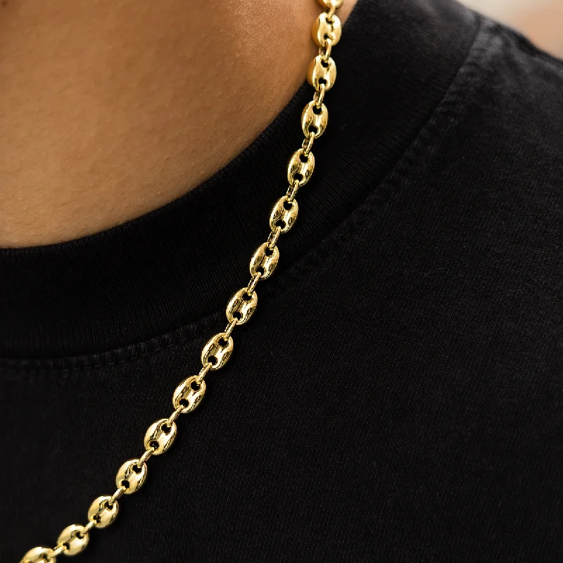 Valentina Chain in Yellow Gold- 7mm