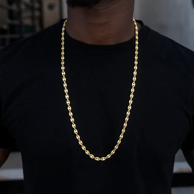 Valentina Chain in Yellow Gold- 7mm