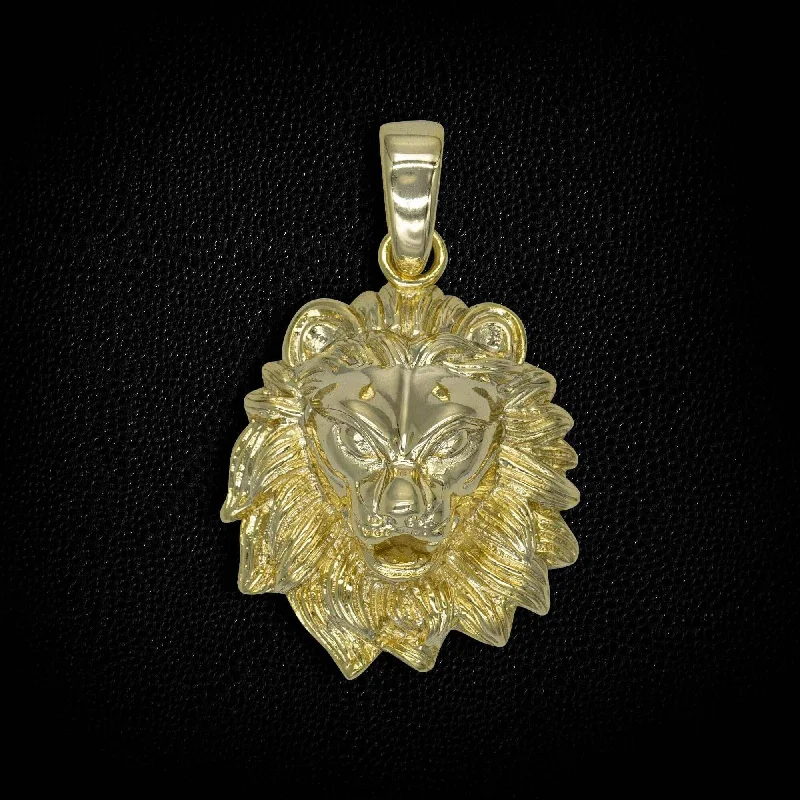 18k Vermeil Gold Lion Micro